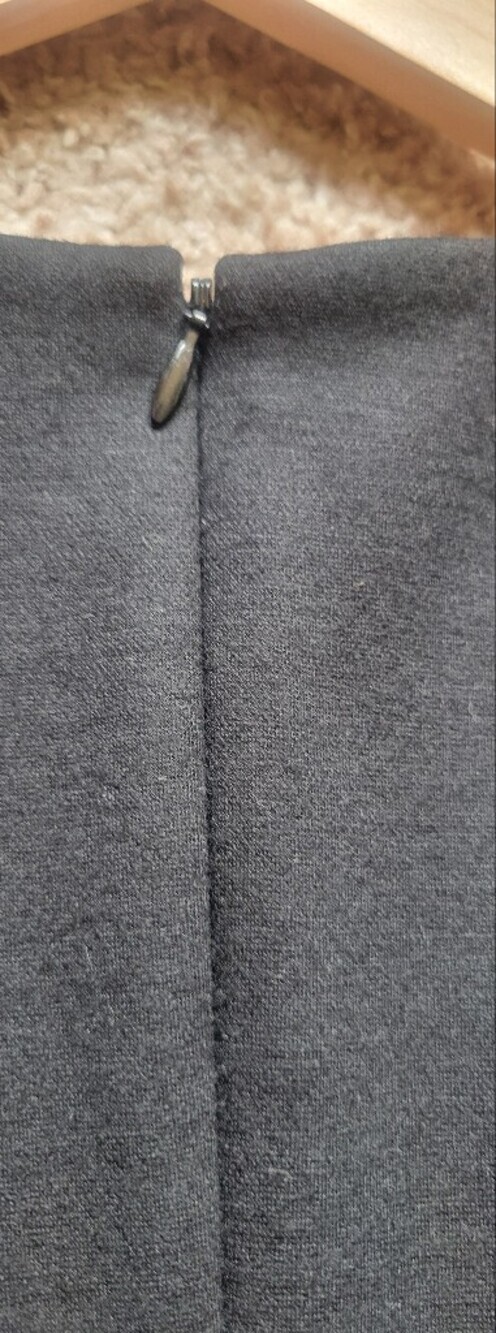Diane Von Furstenberg Black Long-Sleeve Sheath Dress - Picture 9 of 9